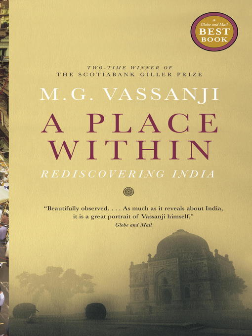 Title details for A Place Within by M.G. Vassanji - Available